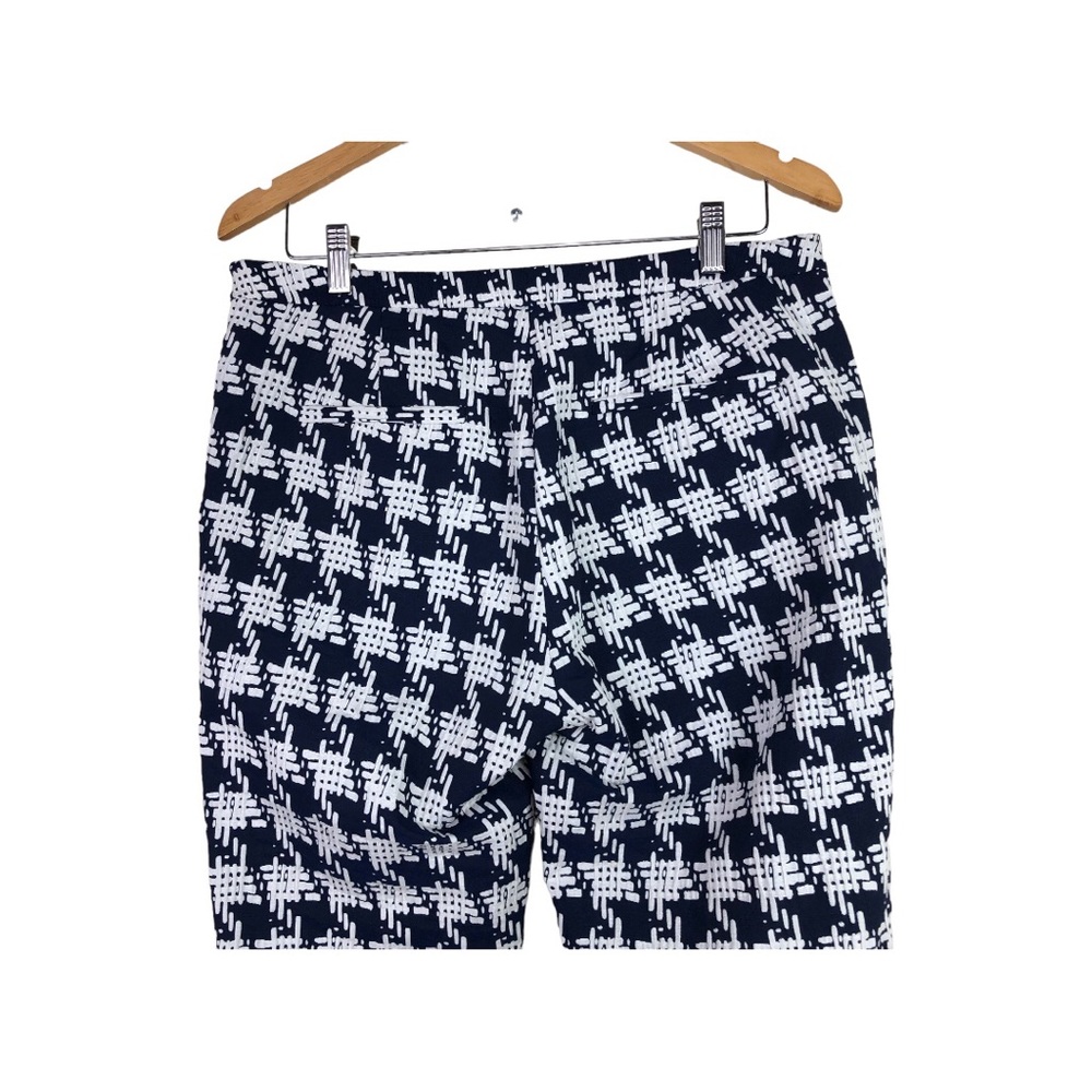 Zara. Zara Basic White Navy Patterns Lightweight … - image 5